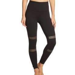 CLOTHING Beyond Yoga Mirage High Waisted 7/8 Yoga Leggings Jet Black