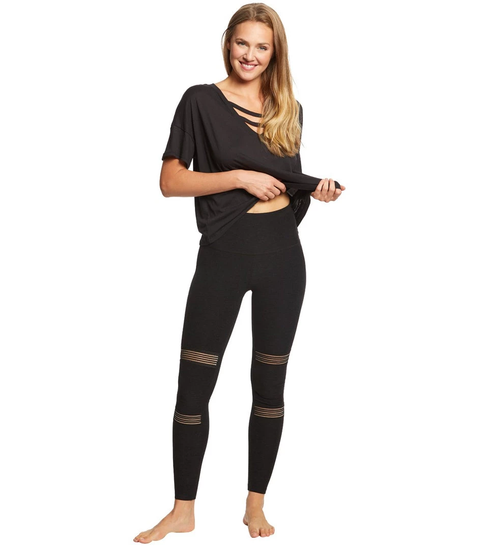 CLOTHING Beyond Yoga Spacedye Mirage High Waisted 7/8 Yoga Leggings Darkest Night 6 CLOTHING Beyond Yoga Spacedye Mirage High Waisted 7/8 Yoga Leggings Darkest Night