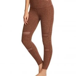 Beyond Yoga Spacedye Mirage High Waisted 7/8 Yoga Leggings Red Rock/Tumbleweed