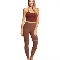 Beyond Yoga Spacedye Mirage High Waisted 7/8 Yoga Leggings Red Rock/Tumbleweed