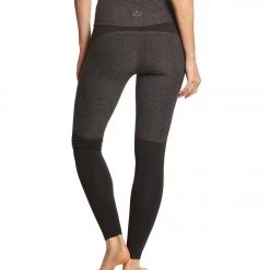 Beyond Yoga Spacedye Paneled High Waisted Yoga Leggings Black/Charcoal CLOTHING