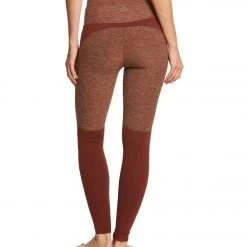 CLOTHING Beyond Yoga Spacedye Paneled High Waisted Yoga Leggings Red Rock/Tumbleweed
