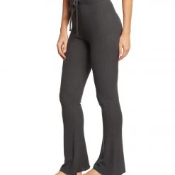 Spiritual Gangster High Rise Bell Pants Vintage Black