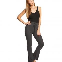 Spiritual Gangster High Rise Bell Pants Vintage Black