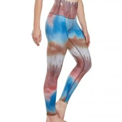 Beyond Yoga Stripe Lux High Waisted 7/8 Yoga Leggings Mantra Wash