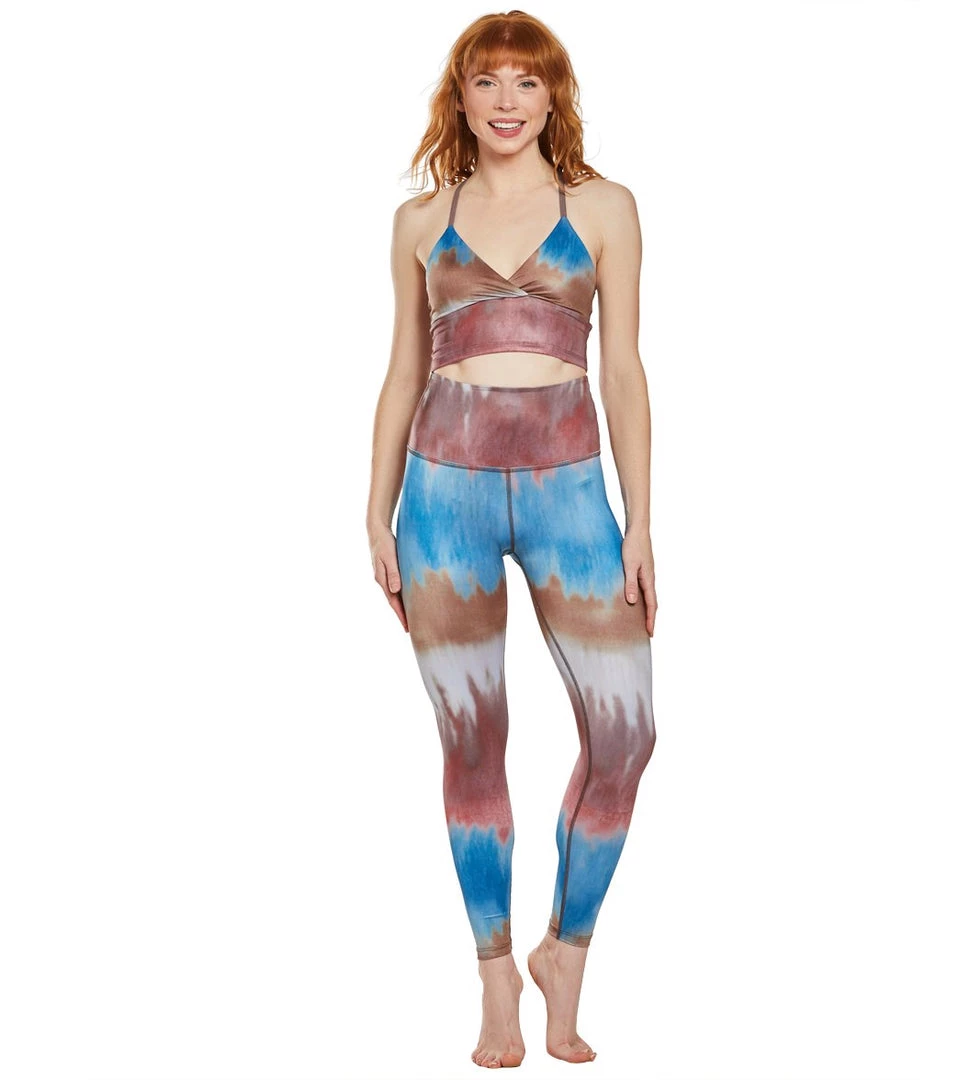 Beyond Yoga Stripe Lux High Waisted 7/8 Yoga Leggings Mantra Wash 6 Beyond Yoga Stripe Lux High Waisted 7/8 Yoga Leggings Mantra Wash