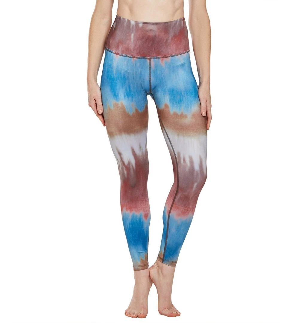 Beyond Yoga Stripe Lux High Waisted 7/8 Yoga Leggings Mantra Wash 9 Beyond Yoga Stripe Lux High Waisted 7/8 Yoga Leggings Mantra Wash