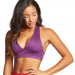 CLOTHING Mika Yoga Wear Genna Yoga Bra Indigo