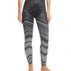Beyond Yoga Engineered Lux High Waisted 7/8 Yoga Leggings Pixelated Arrows