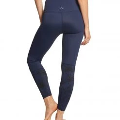 CLOTHING Beyond Yoga Compression Arlington High Waisted 7/8 Yoga Leggings Outlaw Navy/Desert Floral