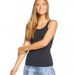 CLOTHING Hard Tail Eagle Eye Support Tank Black