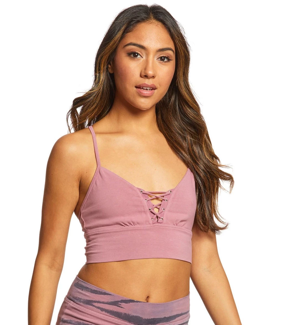 Hard Tail Corset Workout Bra Dusty Rose Women 8 Hard Tail Corset Workout Bra Dusty Rose Women