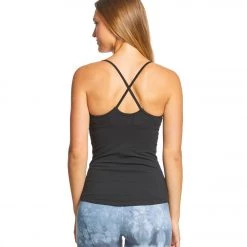 Hard Tail Corset Crossback Tank Black CLOTHING 10 Hard Tail Corset Crossback Tank Black CLOTHING