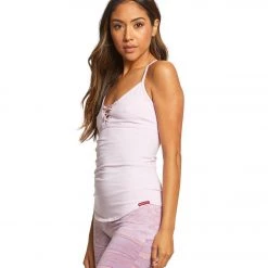 Hard Tail Corset Crossback Tank Tulip