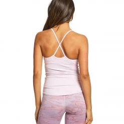 Hard Tail Corset Crossback Tank Tulip