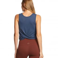 Beyond Yoga Crossroads Reversible Cropped Tank Outlaw Navy CLOTHING 10 Beyond Yoga Crossroads Reversible Cropped Tank Outlaw Navy CLOTHING