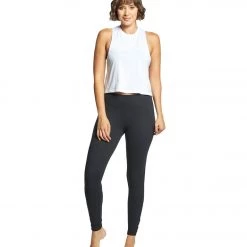 Bella + Canvas Racerback Crop Tank Solid White Blend 11 Bella + Canvas Racerback Crop Tank Solid White Blend