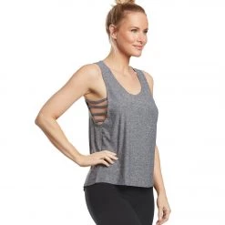 Marika Lattice Cut Out Tank CLOTHING