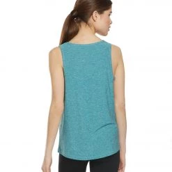 Marika Lattice Cut Out Tank Heather Surf The Web CLOTHING
