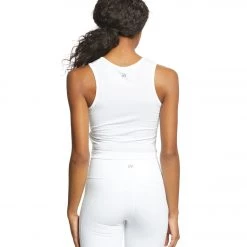CLOTHING Everyday Yoga Twisted Layering Crop Tank White