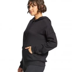 Bella + Canvas Sponge Fleece DTM Hoodie Black