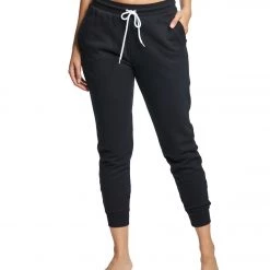 Bella + Canvas Poly-Cotton Sweatpant Joggers Black