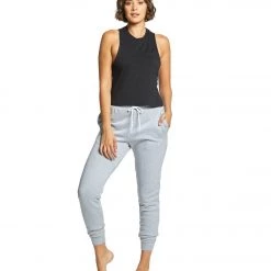 Bella + Canvas Poly-Cotton Sweatpant Joggers Athletic Heather