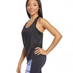 CLOTHING Marika Mesh Back Singlet Black