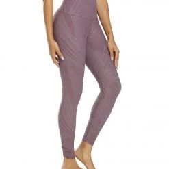 Onzie Selenite 7/8 Yoga Leggings Purple Haze