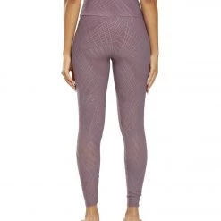 Onzie Selenite 7/8 Yoga Leggings Purple Haze