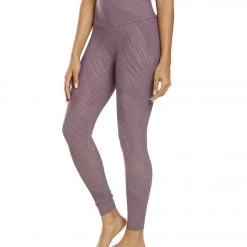 Onzie Selenite 7/8 Yoga Leggings Purple Haze