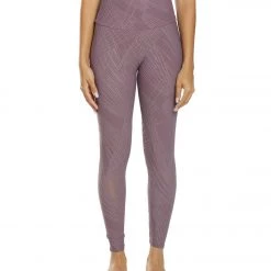 Onzie Selenite 7/8 Yoga Leggings Purple Haze