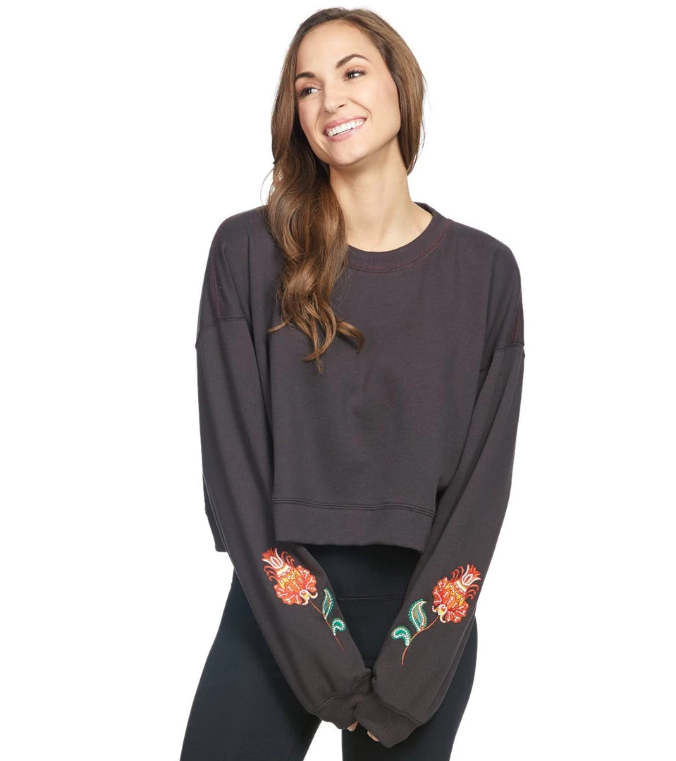 CLOTHING Spiritual Gangster We Billowed Crew Pullover Vintage Black 4 CLOTHING Spiritual Gangster We Billowed Crew Pullover Vintage Black