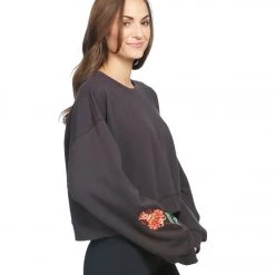 CLOTHING Spiritual Gangster We Billowed Crew Pullover Vintage Black 11 CLOTHING Spiritual Gangster We Billowed Crew Pullover Vintage Black