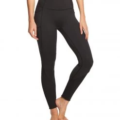Free People Movement Time Is Now Smocked Leggings With Pockets Black Long Leggings 9 Free People Movement Time Is Now Smocked Leggings With Pockets Black Long Leggings