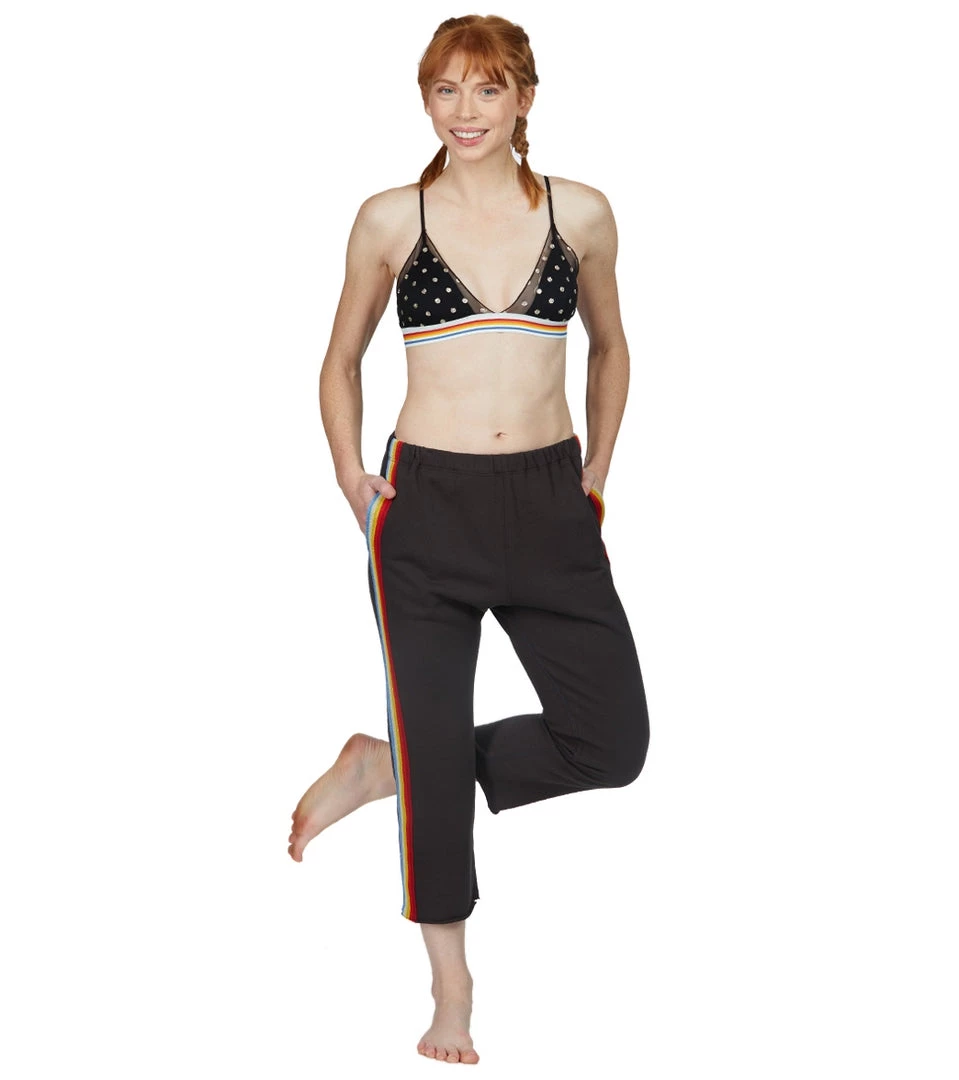 Spiritual Gangster Rainbow Floral Perfect Harem Sweatpant Joggers Vintage Black 6 Spiritual Gangster Rainbow Floral Perfect Harem Sweatpant Joggers Vintage Black