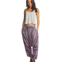 CLOTHING Buddha Pants Zag Harem Pants Pink 12 CLOTHING Buddha Pants Zag Harem Pants Pink