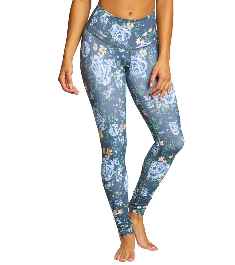 DYI High Waist Signature Romantic Floral Yoga Leggings CLOTHING 3 DYI High Waist Signature Romantic Floral Yoga Leggings CLOTHING