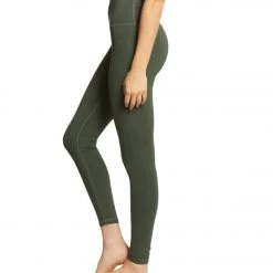 DYI Take Control High Waisted Yoga Leggings Olive CLOTHING