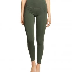DYI Take Control High Waisted Yoga Leggings Olive CLOTHING