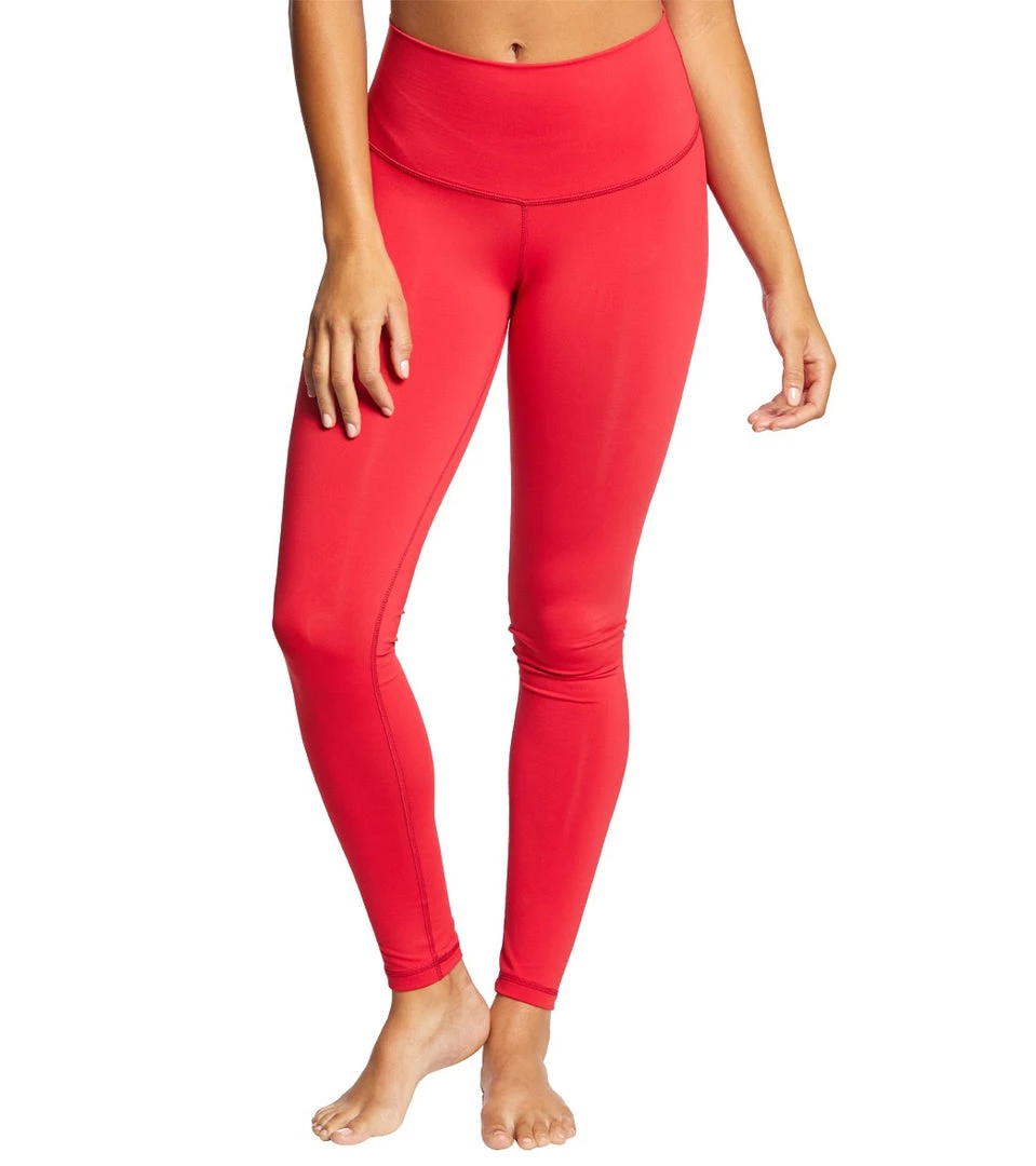 DYI Take Control High Waisted Yoga Leggings Red 8 DYI Take Control High Waisted Yoga Leggings Red