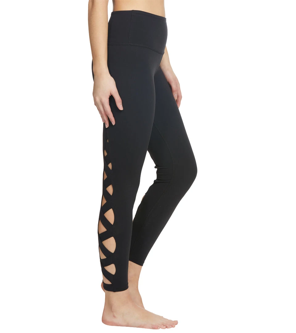 Beyond Yoga Live On High Waisted 7/8 Yoga Leggings Jet Black CLOTHING 5 Beyond Yoga Live On High Waisted 7/8 Yoga Leggings Jet Black CLOTHING