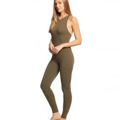 Hard Tail Logo Bodysuit Olive