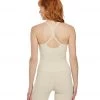 Beyond Yoga Spacedye Slim Racerback Cropped Tank Sandstone Almond NEW ARRIVALS