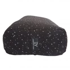 Everyday Yoga High Impact Stardust Cotton Rectangular Yoga Bolster Black Stardust YOGA MATS & PROPS