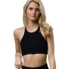 Onzie Selenite Heart Yoga Sports Bra Black
