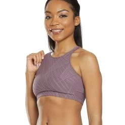 CLOTHING Onzie Selenite Heart Yoga Sports Bra Purple Haze