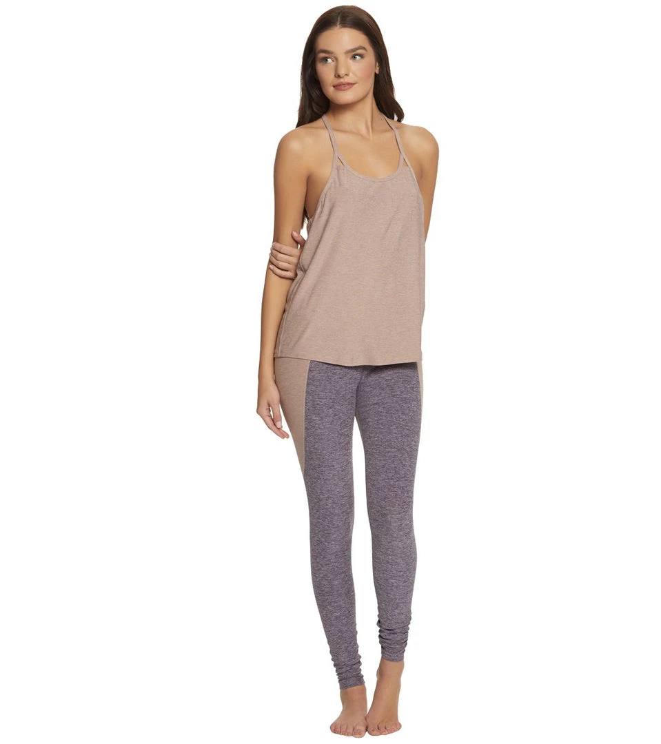 Beyond Yoga Spacedye Off Duty High Waisted Yoga Leggings Deep Amethyst/Wild Wisteria Colorblock 6 Beyond Yoga Spacedye Off Duty High Waisted Yoga Leggings Deep Amethyst/Wild Wisteria Colorblock