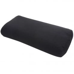 Everyday Yoga Low Impact Cotton Rectangular Yoga Bolster Black