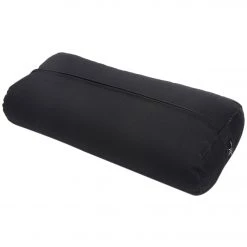 Everyday Yoga Low Impact Cotton Rectangular Yoga Bolster Black